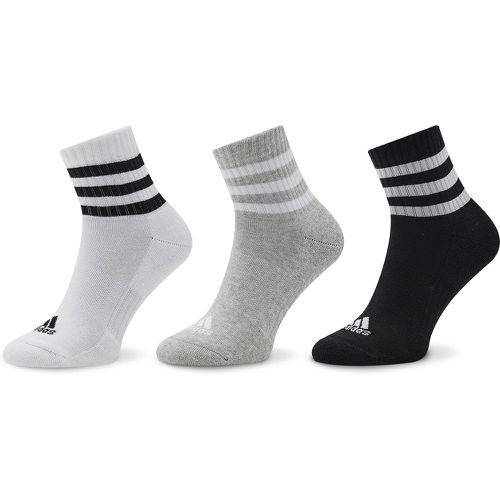 Set di 3 paia di calzini lunghi unisex 3S C Spw Mid 3P IC1318 Medium Grey Heather/White/Black - Adidas - Modalova