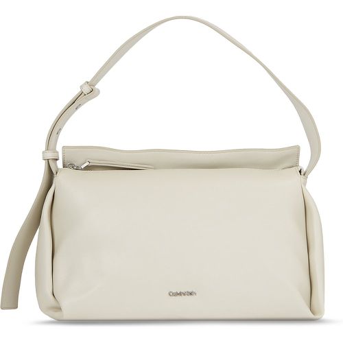 Borsetta Elevated Soft Shoulder Bag Sm K60K610756 Écru - Calvin Klein - Modalova