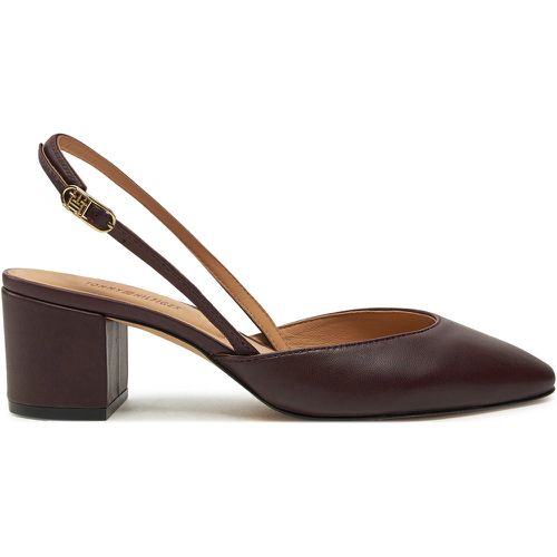 Sandali Pump Slingback Smooth Leather FW0FW08621 - Tommy Hilfiger - Modalova