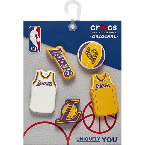 Decorazione per scarpe Jibbitz Nba Los Angeles Lakers 5pck 10011275 - Crocs - Modalova