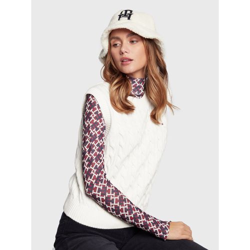 Cappello Monogram AW0AW14287 Écru - Tommy Hilfiger - Modalova