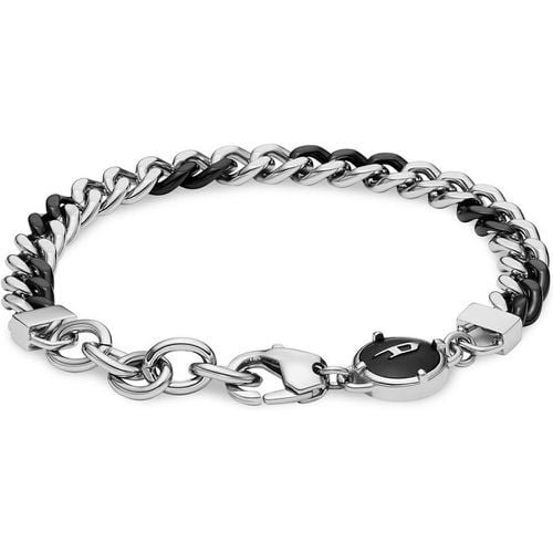 Bracciale D Logo Chain DX1498931 - Diesel - Modalova