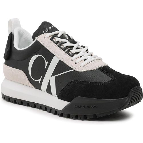 Sneakers Toothy Runner Laceup Mix Pearl YW0YW01100 - Calvin Klein Jeans - Modalova