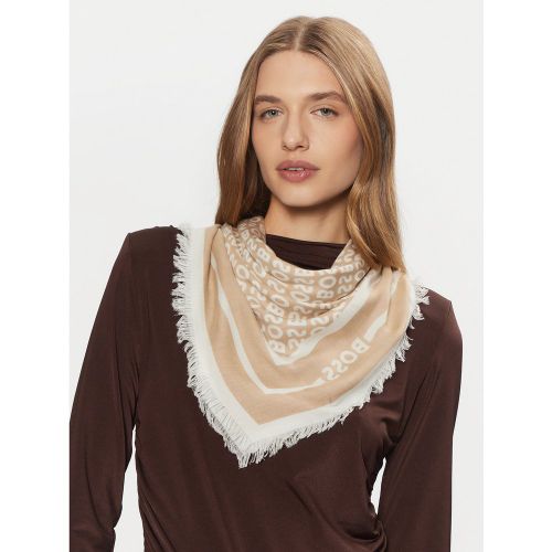 Foulard BOSS Laik 50521800 Beige - Boss - Modalova