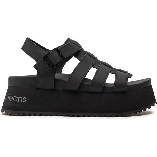 Sandali Platform Buckle Rubber Mg Mtl YW0YW01513 - Calvin Klein Jeans - Modalova