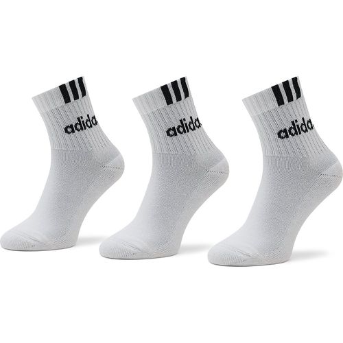 Calzini lunghi unisex 3-Stripes Linear Half-Crew Cushioned Socks 3 Pairs HT3437 - Adidas - Modalova