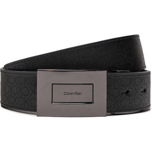 Cintura da uomo Adj/Rev Formal Plaque Mono 35mm K50K511573 - Calvin Klein - Modalova