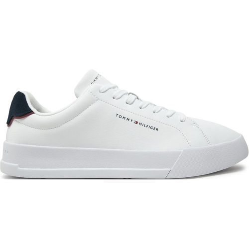 Sneakers Th Court Lth Detail Ess FM0FM05367 - Tommy Hilfiger - Modalova