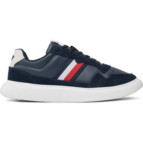 Sneakers Light Cupsole Lth Mix Stripes FM0FM04889 - Tommy Hilfiger - Modalova