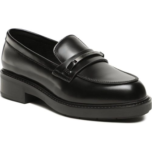 Chunky loafers Rubber Sole W/Hw HW0HW01791 Ck Black BEH - Calvin Klein - Modalova