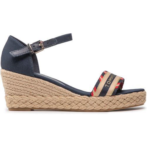 Espadrillas Corporate Webbing Low Wedge FW0FW06293 - Tommy Hilfiger - Modalova