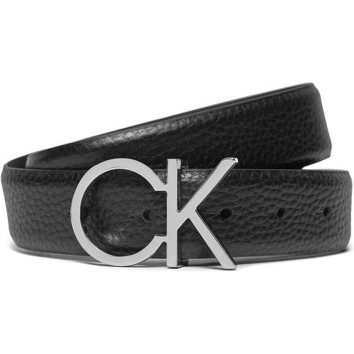 Cintura da donna Ck Logo Belt 3.0 Pebble K60K611903 BEH - Calvin Klein - Modalova