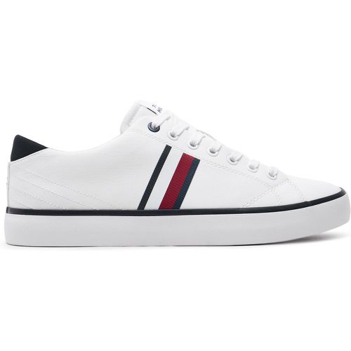 Scarpe sportive Th Hi Vulc Low Stripes Mesh FM0FM04946 - Tommy Hilfiger - Modalova