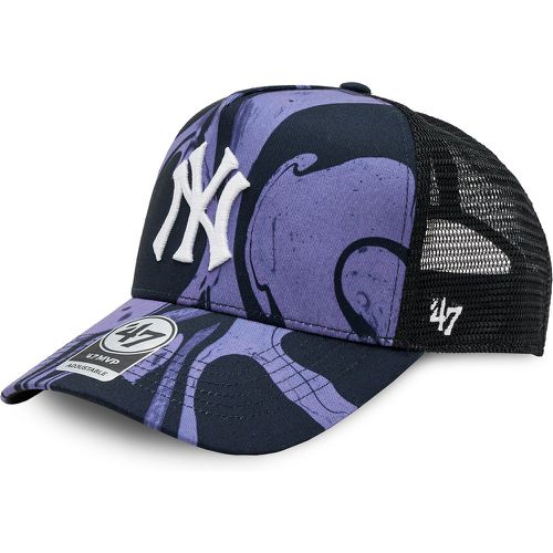 Cappellino Mlb New York Yankees Enamel Twist Mesh '47 Mvp Dt B-ENLDT17PTP-PP Purple - 47 Brand - Modalova