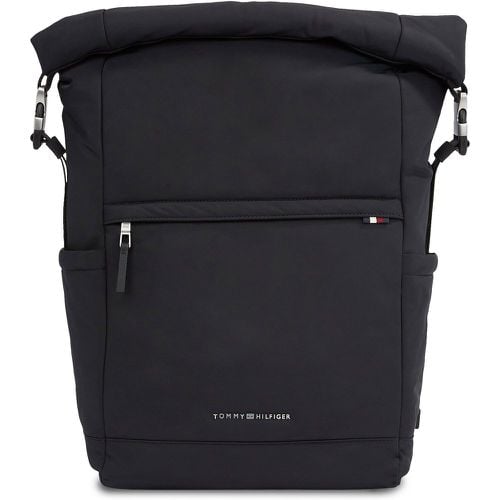 Zaino Th Signature Rolltop Backpack AM0AM12221 - Tommy Hilfiger - Modalova