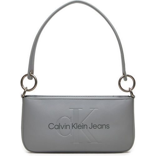 Borsetta Sculpted Shoulder Pouch25 Mono K60K610679 Écru - Calvin Klein Jeans - Modalova