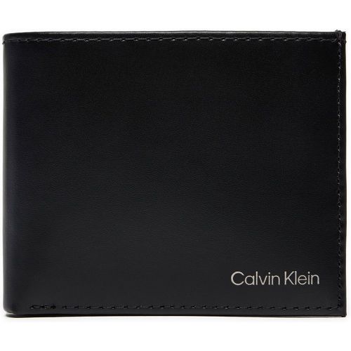 Portafoglio grande da uomo Ck Smooth Bifold 5Cc W/Coin K50K512076 - Calvin Klein - Modalova