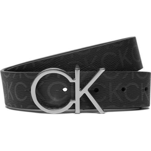 Cintura da donna Ck Logo Belt 3.0 Epi Mono K60K611902 Black Epi Mono 0GJ - Calvin Klein - Modalova