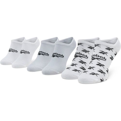 Set di 3 paia di calzini corti unisex Cl Fo Invisible Sock 3P GG6678 - Reebok - Modalova