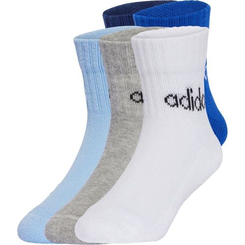 Set di 5 paia di calzini lunghi da bambini Kids Lin Ank 5P JF8542 - Adidas - Modalova