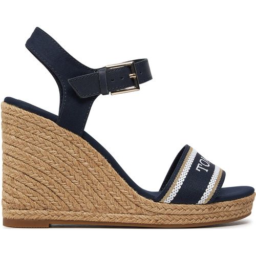 Espadrillas Mono Webbing High Wedge Sandal FW0FW08046 - Tommy Hilfiger - Modalova