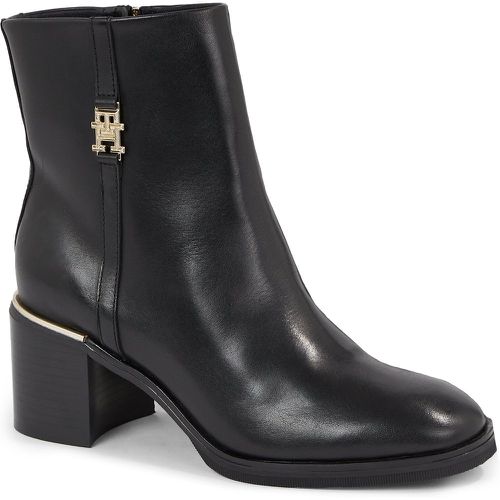 Stivaletti Feminine Th Hardware Mid Bootie FW0FW07539 - Tommy Hilfiger - Modalova