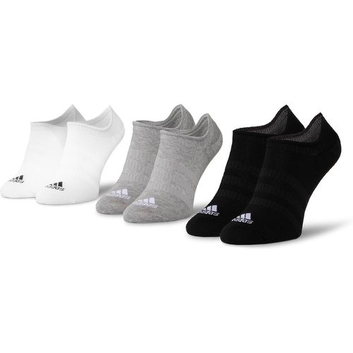 Set di 3 paia di calzini corti unisex Light Nosh 3PP DZ9414 Mgreyh/White/Black - Adidas - Modalova