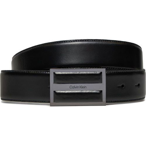 Cintura da uomo Leather Inlay Plaque 35mm K50K511956 - Calvin Klein - Modalova