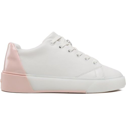 Sneakers Heel Counter Cupsole Lace Up HW0HW01378 White/Sepia Rose 0LF - Calvin Klein - Modalova