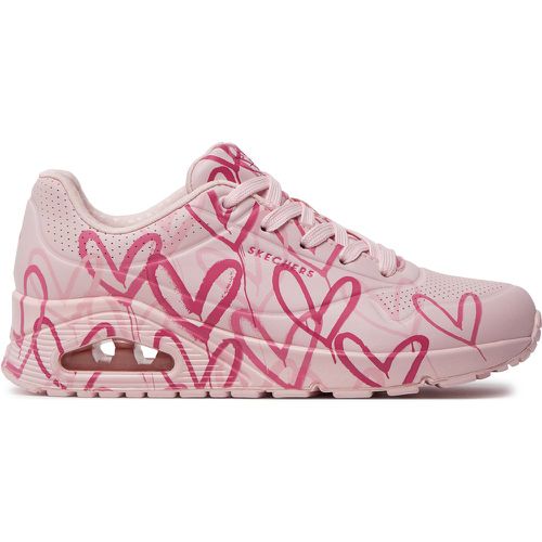 Sneakers Uno Spread The Love 155507/LTPK - Skechers - Modalova