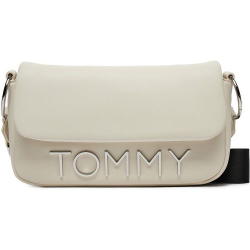 Borsetta Tjw Bold Elongated Flap Cross. AW0AW16258 Écru - Tommy Jeans - Modalova