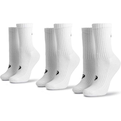 Set di 3 paia di calzini lunghi unisex 3PPK Crew Sock 155204 - ASICS - Modalova