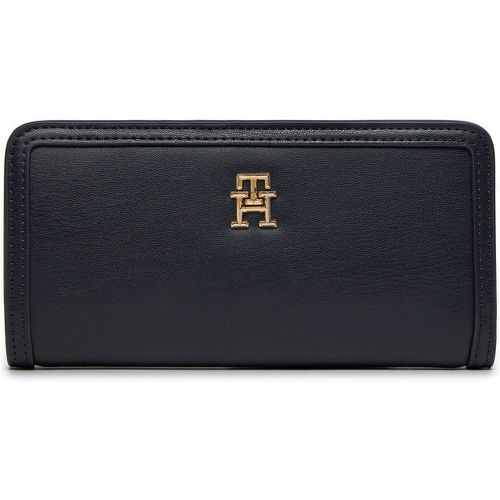 Portafoglio grande da donna Th Monotype Large Slim Wallet AW0AW16210 - Tommy Hilfiger - Modalova