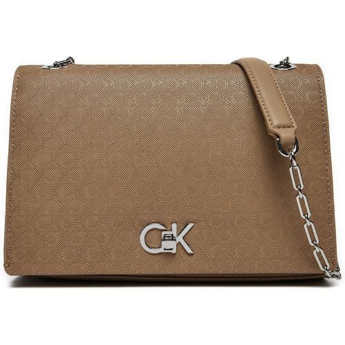 Borsetta Ck Medium Conv Shoulder Bag_Mono K60K613138 - Calvin Klein - Modalova