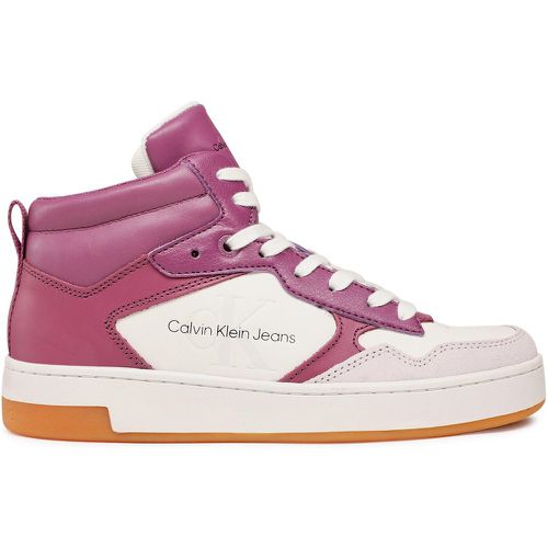 Sneakers Basket Cupsole Mid Lth Mono YW0YW00877 - Calvin Klein Jeans - Modalova