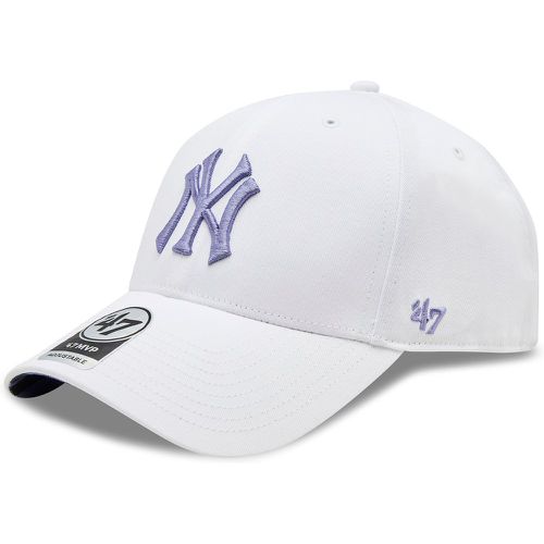 Cappellino Mlb New York Yankees Enamel Twist Under '47 Mvp B-ENLSP17CTP-WH White - 47 Brand - Modalova