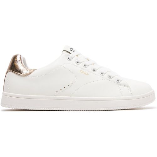 Sneakers Onlshilo-44 15288082 White/Gold - ONLY Shoes - Modalova