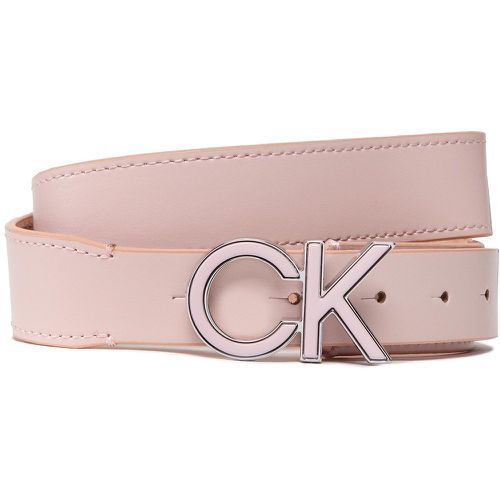 Cintura da donna Re-Lock Inlay Logo Belt 30Mm K60K609607 TER - Calvin Klein - Modalova
