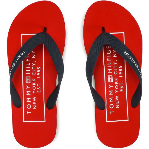 Infradito Rubber Hilfiger Beach Sandal FM0FM04468 - Tommy Hilfiger - Modalova