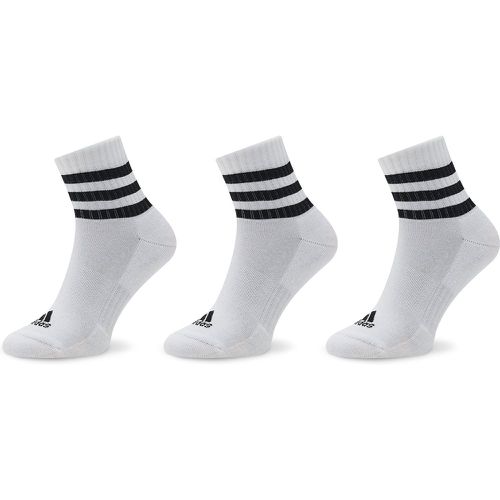 Calzini corti unisex 3-Stripes Cushioned Sportswear Mid-Cut Socks 3 Pairs HT3456 - Adidas - Modalova