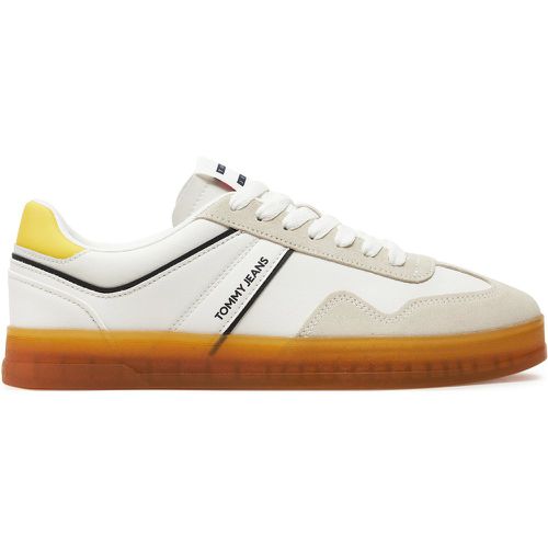 Sneakers Tjm Leather Retro Cupsole EM0EM01414 Écru - Tommy Jeans - Modalova