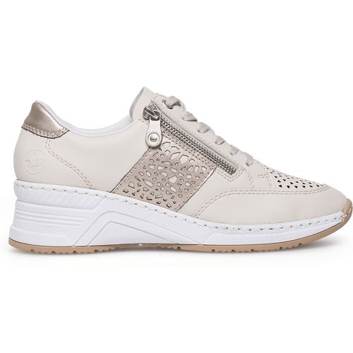 Sneakers Rieker N4344-60 Écru - Rieker - Modalova