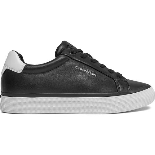 Sneakers Vulc Lace Up - Diamond Foxing HW0HW01865 Black/White 0GQ - Calvin Klein - Modalova