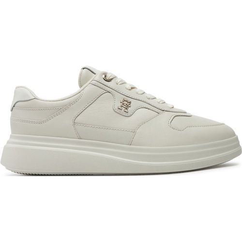 Sneakers Lux Pointy Court Sneaker FW0FW07991 Écru - Tommy Hilfiger - Modalova