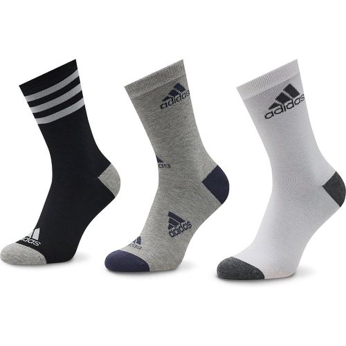 Set di 3 paia di calzini lunghi unisex Graphic HN5736 Black/White/Medium Grey Heather - Adidas - Modalova