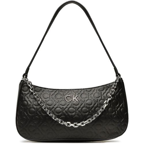 Borsetta Re-Lock Shoulder Bag Emb Mono K60K610204 - Calvin Klein - Modalova