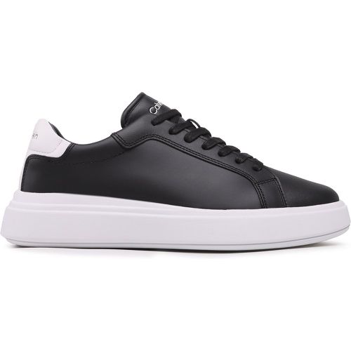 Sneakers Low Top Lace Up Lth HM0HM01016 Black/White 0GP - Calvin Klein - Modalova