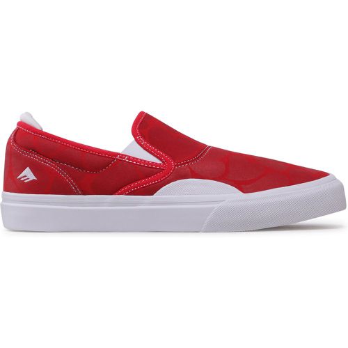 Sneakers Wino G6 Slip-On 6101000111 Red/White 616 - Emerica - Modalova