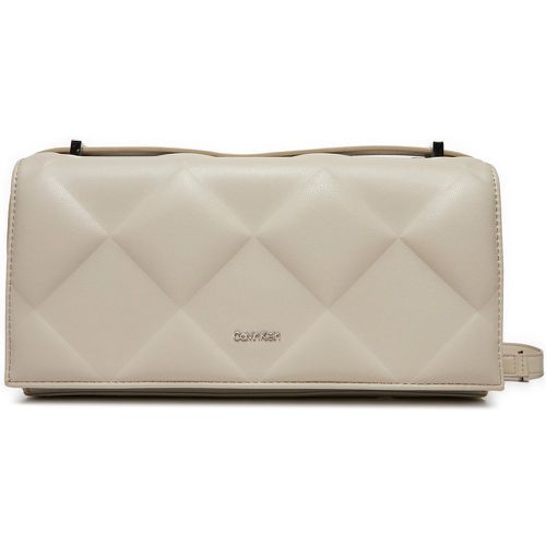 Borsetta Diamon Quilt Conv K60K612905 Écru - Calvin Klein - Modalova