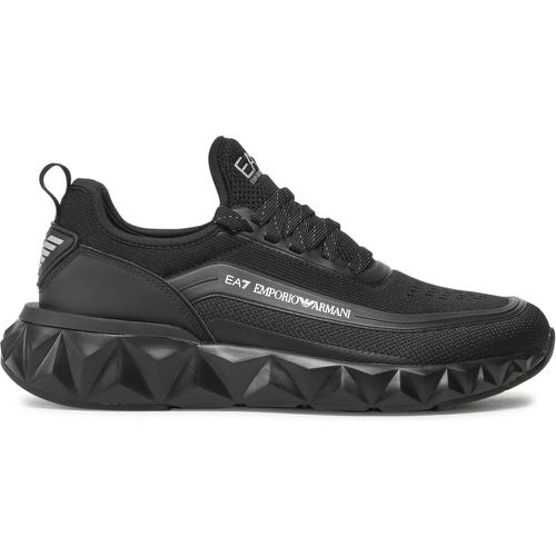 Sneakers X8X106 XK262 N763 Black/Silver - EA7 Emporio Armani - Modalova